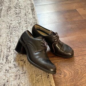 Oxford leather loafers